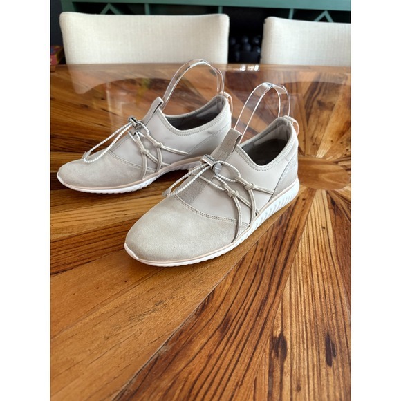 Cole Haan Shoes - Cole Haan Grand OS Suede Leather Slip On Sneakers Casual Walking Shoes